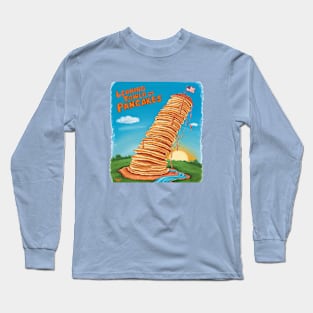 Leaning Tower of Pancakes Long Sleeve T-Shirt